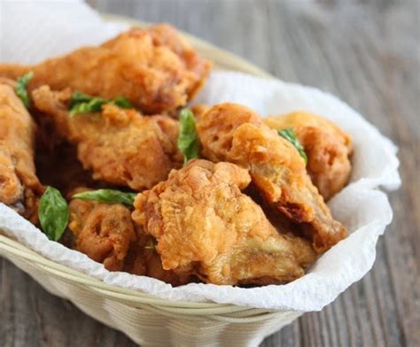 Golden Fried Chicken Wings - Kirbie's Cravings