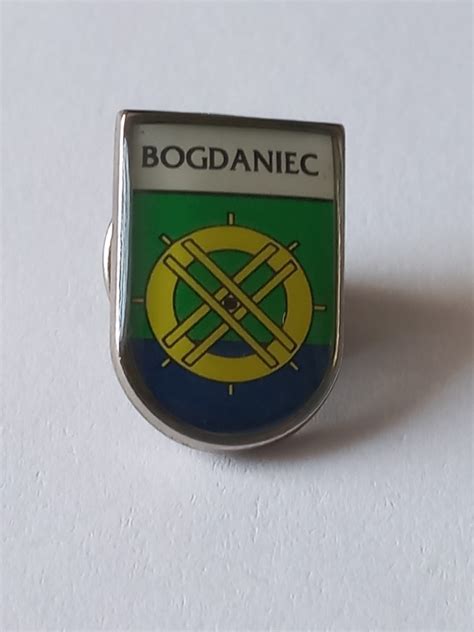 Herb Gmina Bogdaniec Przypinka Pin Odznaka Wpinka Siedlce Kup Teraz