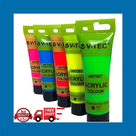 Jual Cat Acrylic V Tec Ml Vt Shopee Indonesia