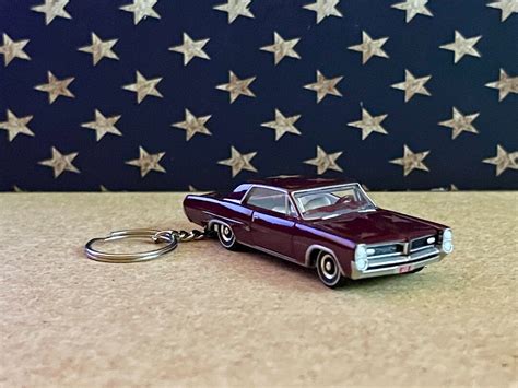 Pontiac Grand Prix Marimba Red Keychain Etsy