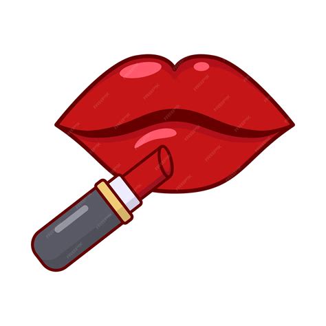 Premium Vector Lipstick Icon Vector On Trendy Style For Design And Print