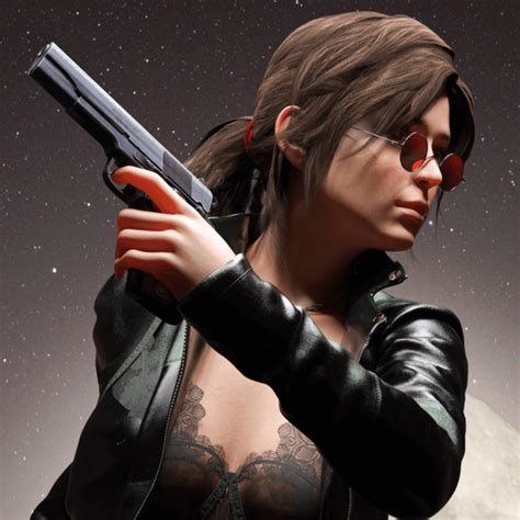 Laracroft D Render Renderhub Gallery