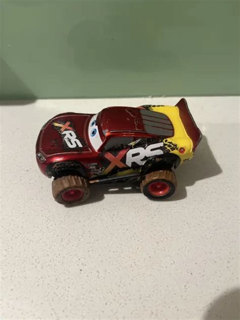 Voitures Mattel Disney Pixar Lightning Mcqueen Mud Racing Xrs Eur