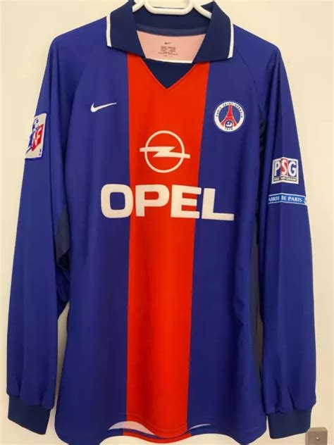 VENDS MAILLOT PORTÉ par CHRISTIAN PSG PARIS SAINT GERMAIN LIGUE 1