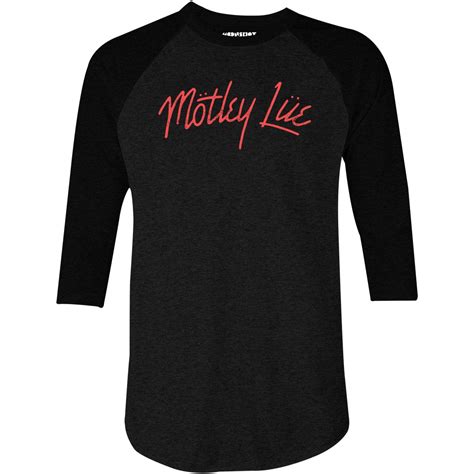 Motley Lue 34 Sleeve Raglan T Shirt M00nshot