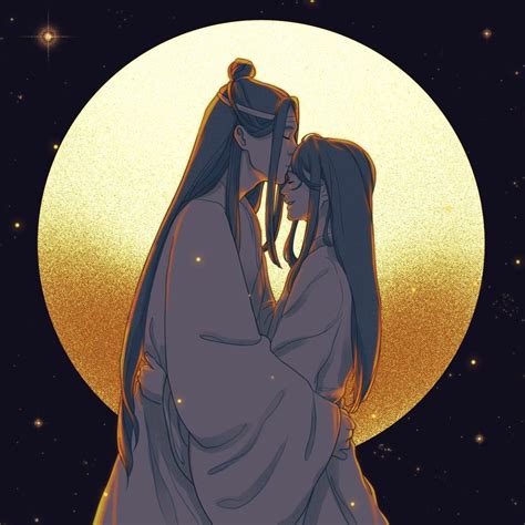 Fanart Forehead Kisses Slow Dance Gold Moon The Grandmaster Kiss