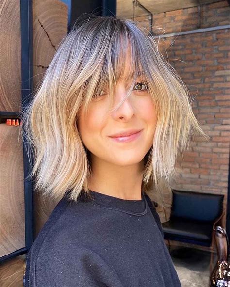 Chic Short Layered Bob With Bangs For An Eye Catching Crop Artofit