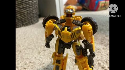 Tfwotu Bumblebee Transformation Stop Motion Animation Youtube