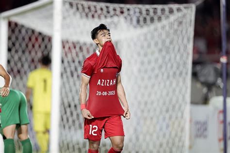 Gol Pratama Arhan Bantu Timnas Malaysia U 23 Lolos Piala Asia U 23 2024