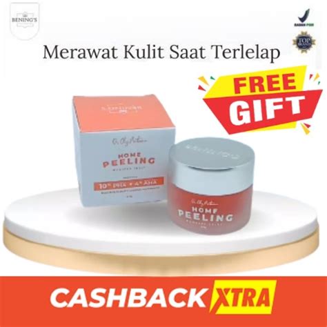 Jual Home Peeling Red Jelly Booster Benings Skincare By Dr Oky Pratama