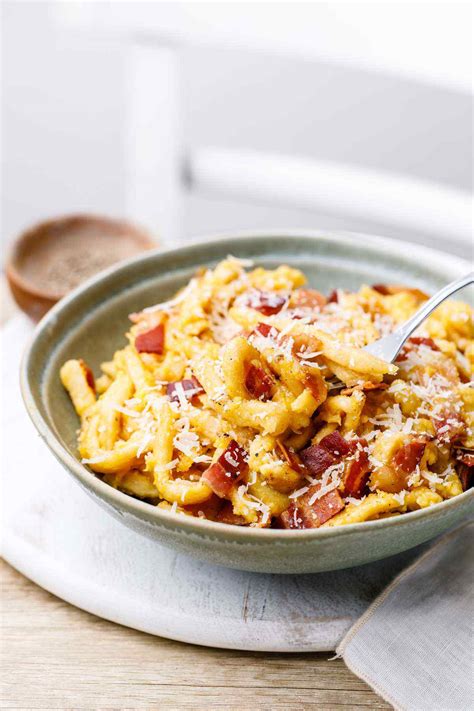 The Best Keto Pasta Carbonara with Low Carb Homemade Pasta - Keto Pots