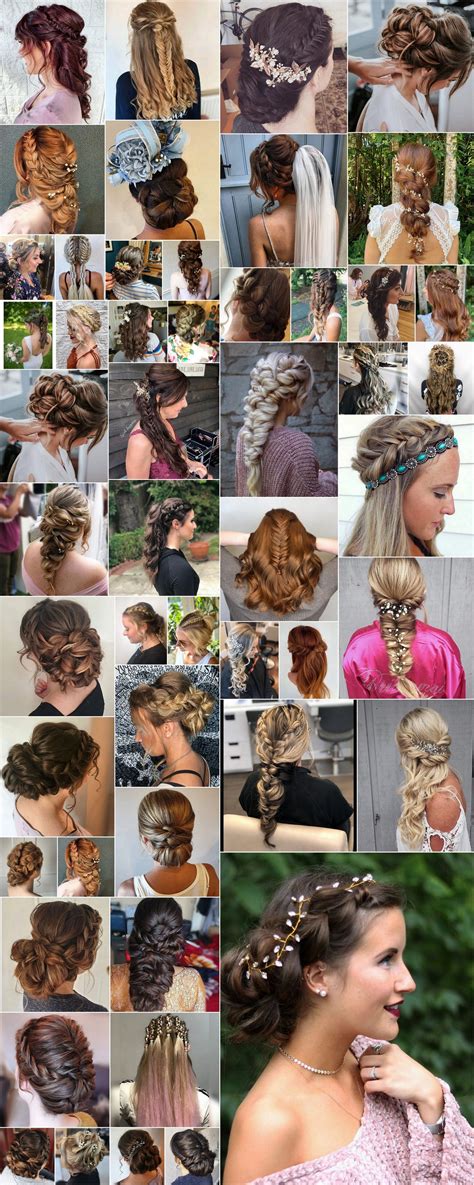 Bohemian Hairstyles For Short And Long Hair Hippie Boho Gypsy