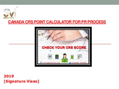 (PDF) canada immigration CRS Points Calculator for Permanent residency ...