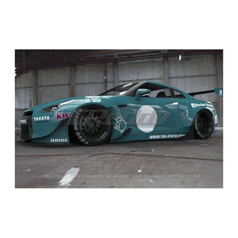 Greddy Rocket Bunny Full Wide Body Aero Kit With Wing Nissan R Gt R