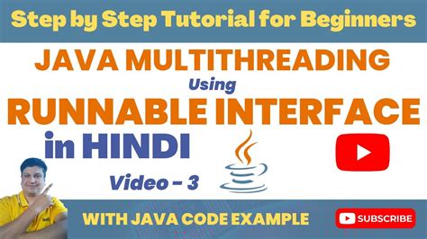 Java Multithreading With Code Example Using Runnable Interface In Hindi Youtube