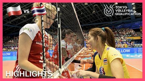 Poland Vs Thailand Highlights Day 2 Women S Volleyball Olympic