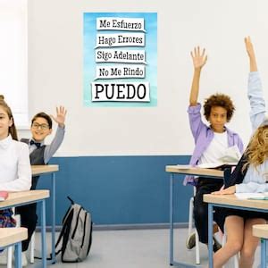 Spanish Classroom Poster Bundle Printable Spanish Class Decor High