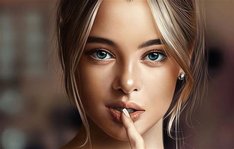 1920x1080px 1080p Free Download Eyes Look Girl Face Portrait