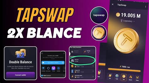 Tapswap 2X Booster Plan Details Tap Swap New Update TON Wallet