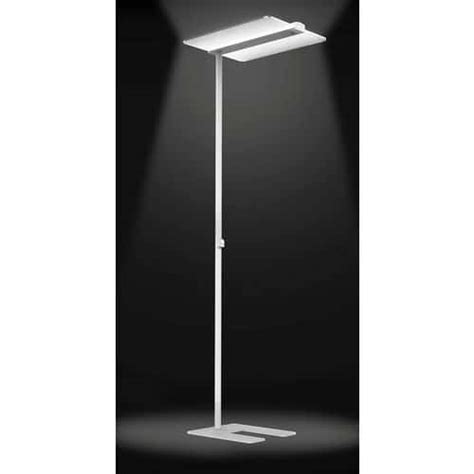 Lampadaire Orius Glasslight Kos Led Gradable Socle Unilux Manutan Fr