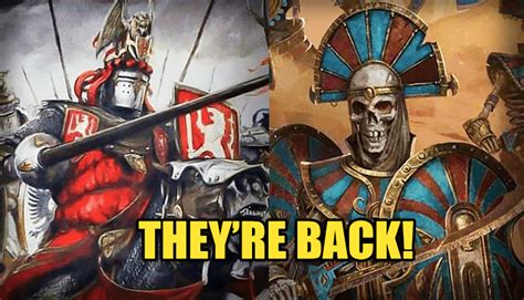 New Bretonnian And Tomb Kings Weapons For Warhammer Old Worldwe Already