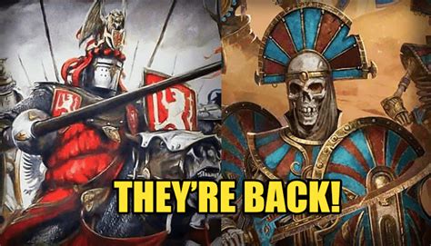 New Bretonnian Tomb Kings Weapons For Warhammer Old WorldWe Already