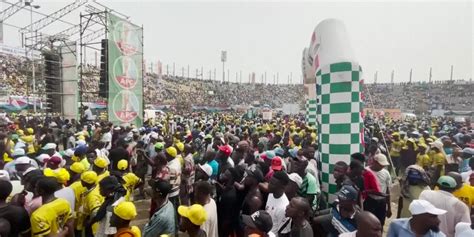 Nigeria's ruling APC party holds final election rally | Myanmar ...