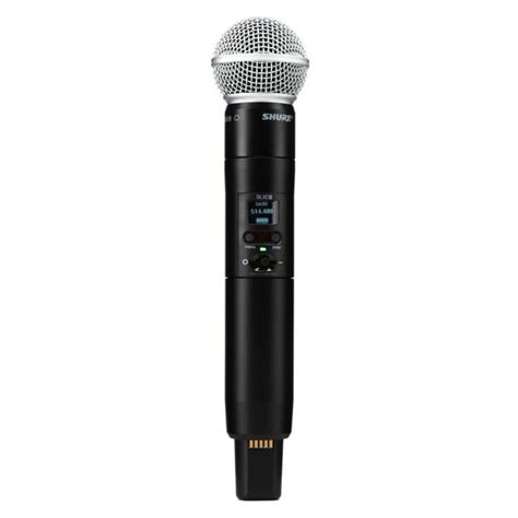 Shure Slxd Sm Wireless Handheld Microphone Transmitter H Band In