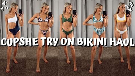 CUPSHE TRY ON BIKINI HAUL 2021 Cupshe Swimsuit Review Coupon Code