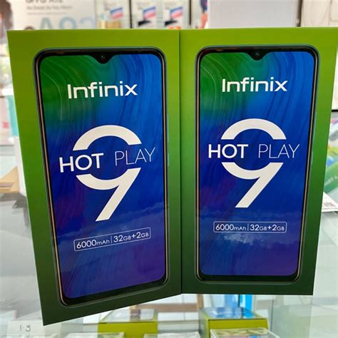 Jual Infinix Hot 9 Play RAM 2 32GB Quetzal Cyan Shopee Indonesia