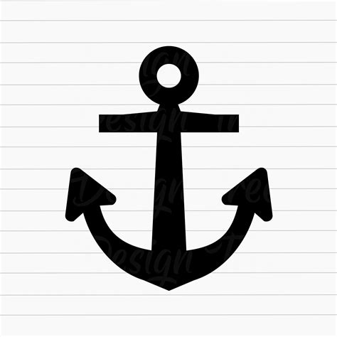 Anchor Svg Anchor Cut File Anchor Vector Anchor Clipart Cricut