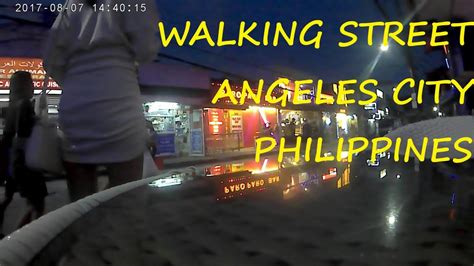 Walking Street Angeles City Philippines Youtube