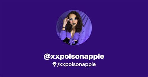 Xxpoisonapple Instagram Tiktok Linktree