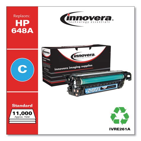 Remanufactured Cyan Toner Cartridge Replacement For Hp 648a Ce261a