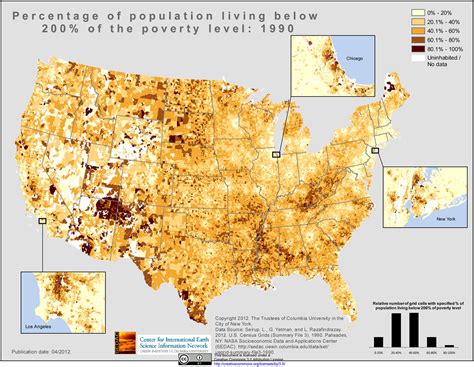 Low Income 1990 Percentage Of Population Living Below 200 Flickr