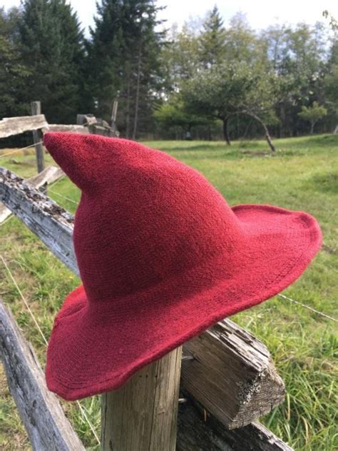 Modern Witch Hat For Women Wizard Hat Felt Witch Hat Etsy