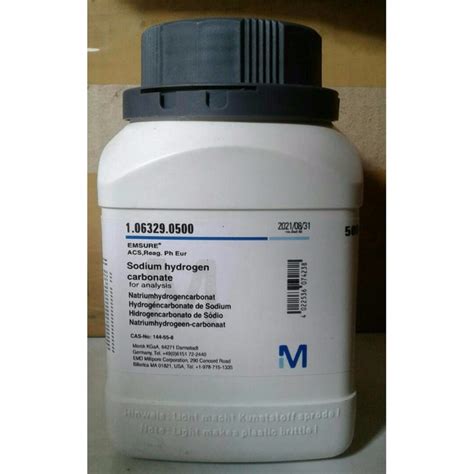 Jual Sodium Hydrogen Carbonate 1 06329 0500 MERCK NaHCO3 MERCK