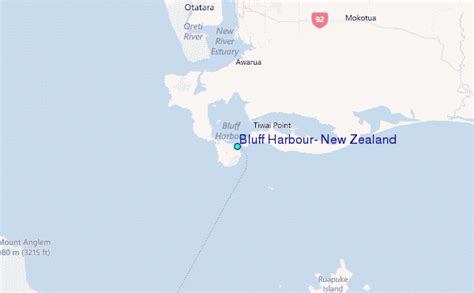 Bluff Harbour New Zealand Tide Station Location Guide