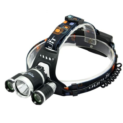 Boruit 5000 Lumen Headlamp CREE XML T6 3 RJ3000 Led Headlight 4Mode