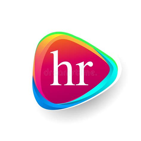 Letter Hr Logo Stock Illustrations Letter Hr Logo Stock