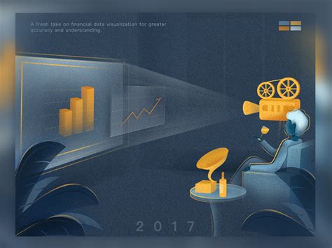 financial data visualization  rickon  dribbble