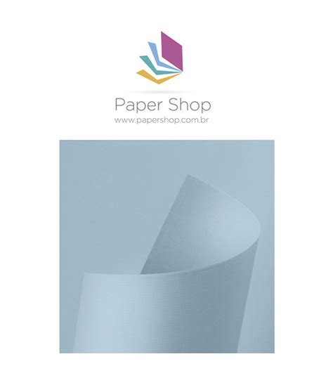 Papel Verge Agua Marinha G M A C Folhas