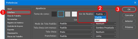 Como Mudar A Cor Da Interface Do Photoshop Lucas Charnyai Artista