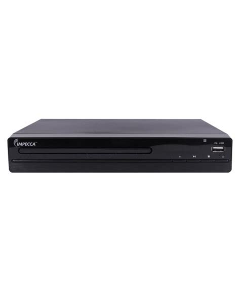 IMPECCA Compact Home DVD Player With HDMI And USB Playback