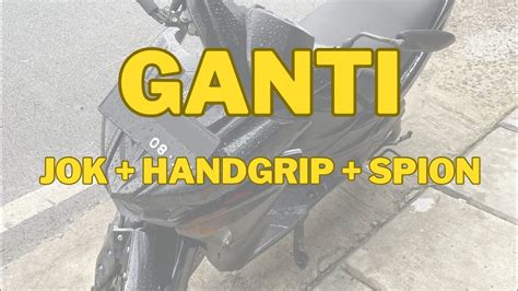 Re Modif Tipis Tipis Soul Gt Ganti Jok Amplas Handgrip Spion Bar