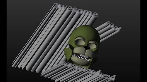 How 2 Model Fnaf Scraptrap Part1 Speed Modeling YouTube