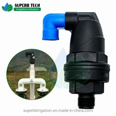 Farm Drip Irrigation Vacuum Air Release Valve Pipe Tube Safety Valve