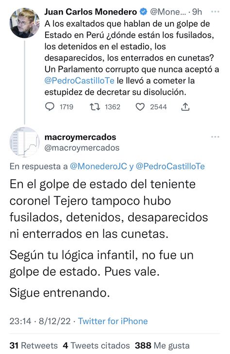 Mejores Zasca On Twitter Zasca De Macroymercados A