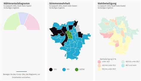 Vorläufiges Ergebnis der Europawahl 2024 Halle Saale Nachrichten