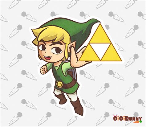 Toon Link Sticker Oioibunny